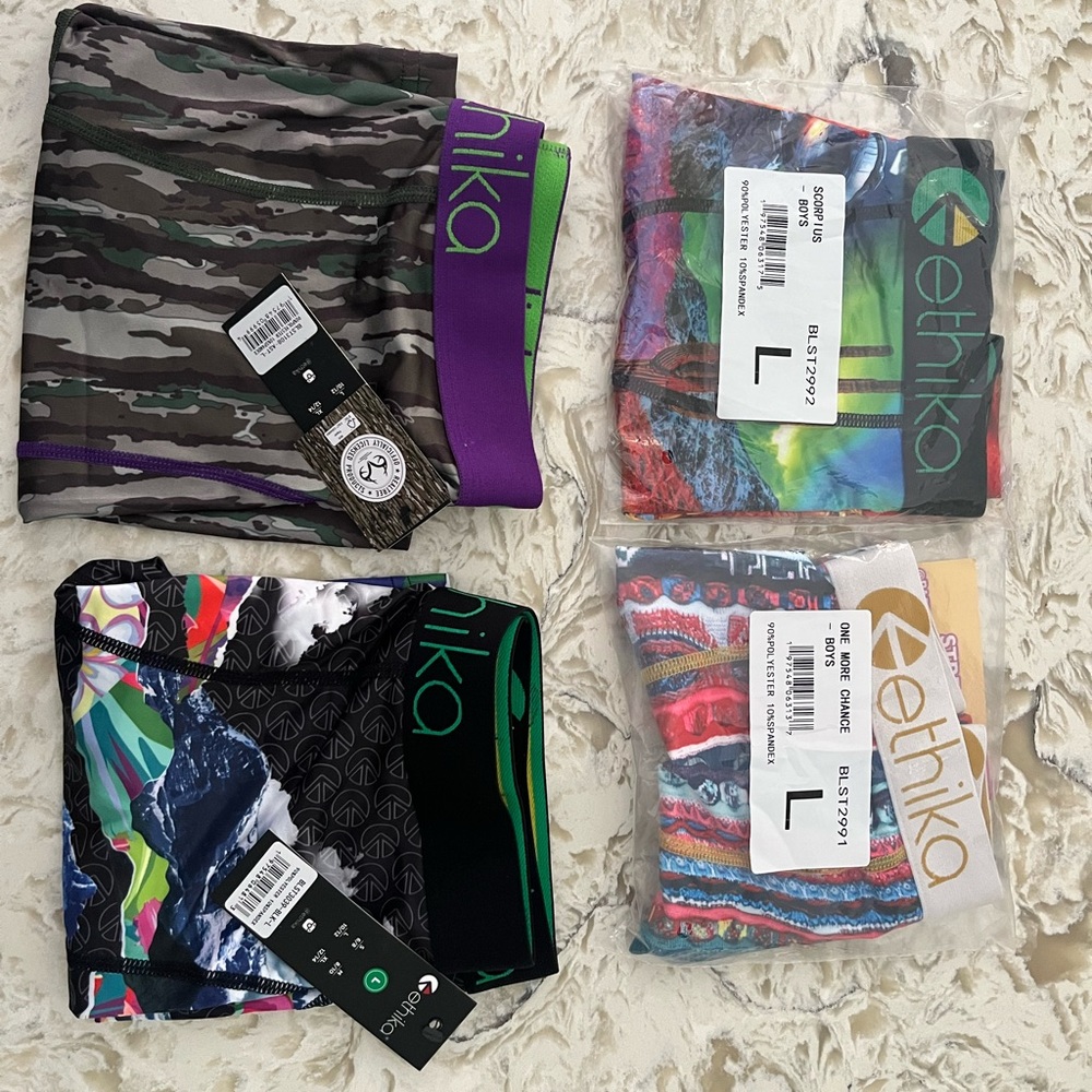 Ethika kids boxers new